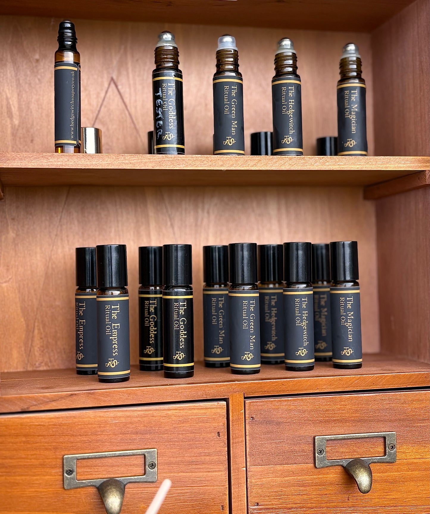 Ritual perfume oils